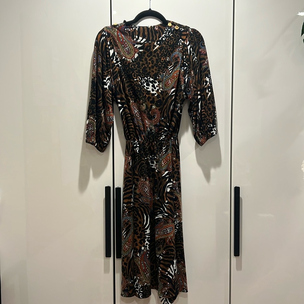 Vintage leopard dress